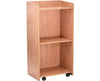 Medium Oak Hostess Stand with wheels