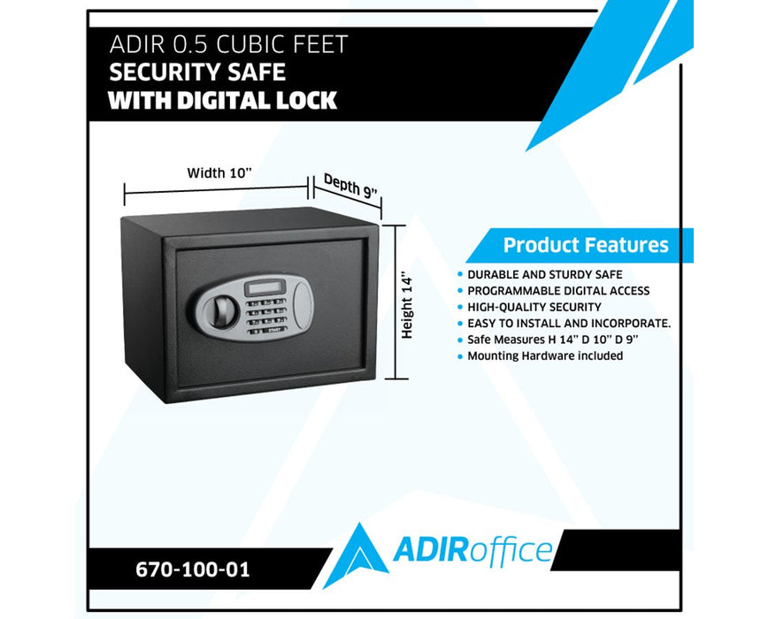 Security Safe with Digital Lock