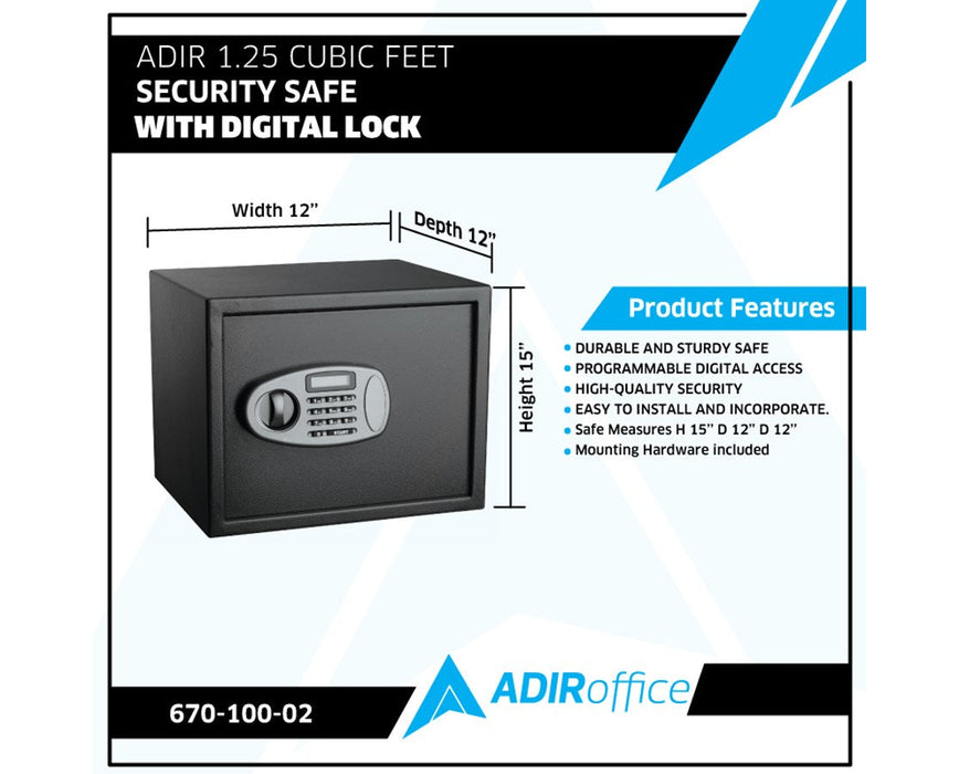 Security Safe with Digital Lock
