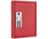 60-Hook Key Cabinet w/ Digital Lock. Red