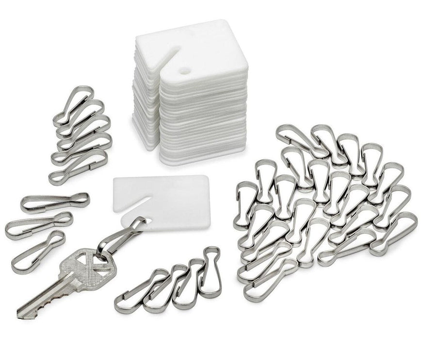 Key Tags White - Pack of 50