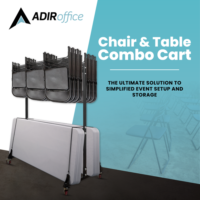 Chair & Table Combo Cart