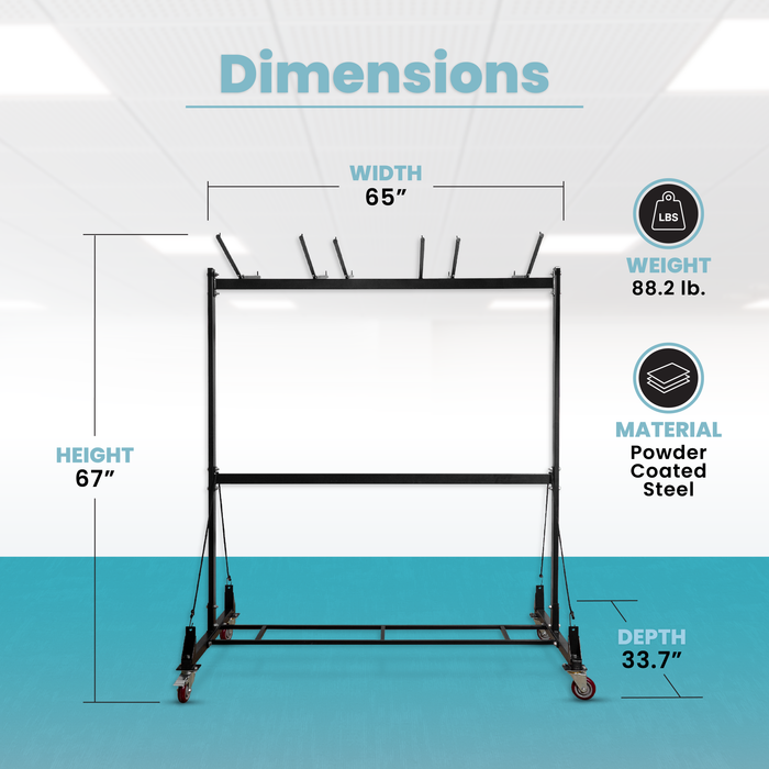 Chair & Table Combo Cart