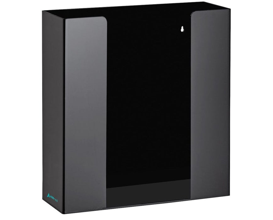 Acrylic Glove Dispenser - Double Box Capacity - Black