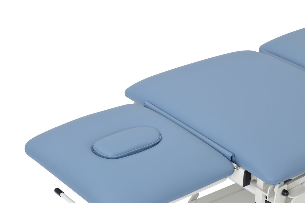 Power Hi-Lo Exam Table w/ Open Base, Adjustable Back, Drop Section, Casters & Antimicrobial Upholstery [Stirrups & Paper Dispenser Option]
