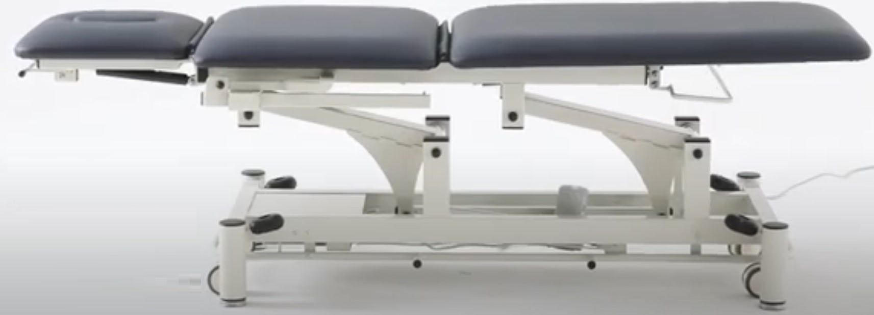 Power Hi-Lo Exam Table. Open Base w/ Adjustable Back & Antimicrobial Upholstery