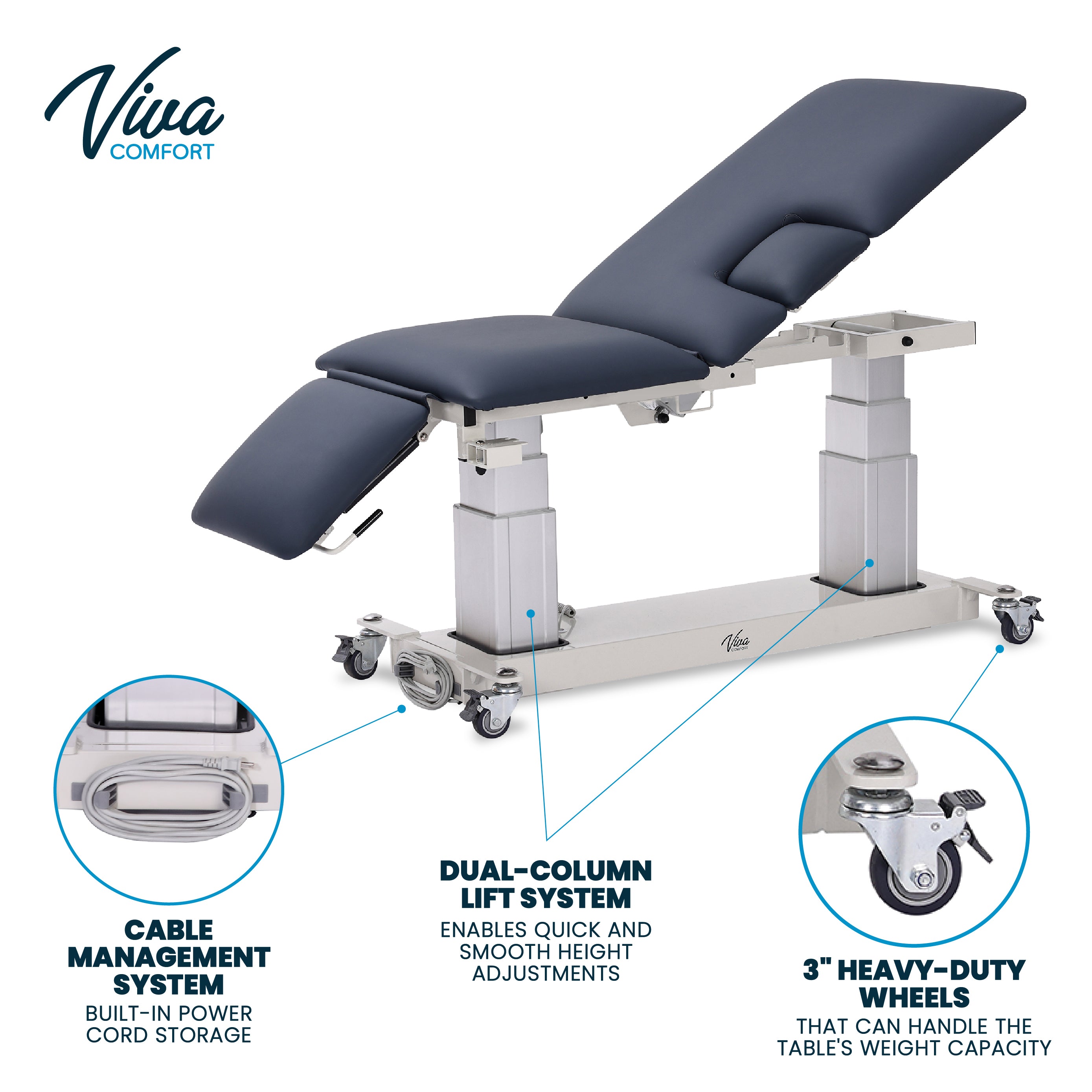 Viva Comfort Multi-Use Imaging Power Exam Table. Save at — Tiger Medical