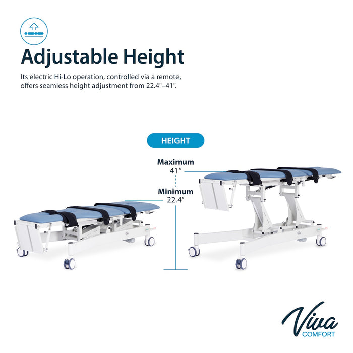 Viva Comfort Power Hi-Lo Physical Therapy Tilting Table. Save at