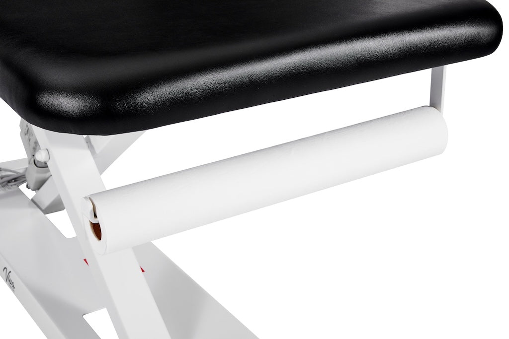 XRO Power Hi-Lo Exam Table, Open Base w/ Flat Top, Casters & Antimicrobial Upholstery