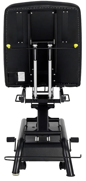 Atlas Power Hi-Lo Treatment Table, Open Base w/ Adjustable Back, Drop Section, Casters & Antimicrobial Upholstery