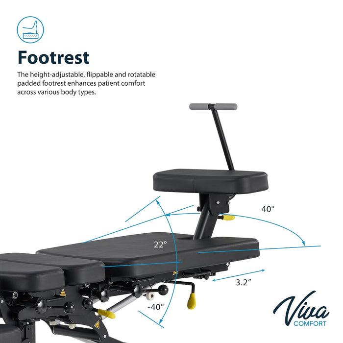 SpineAxis 7-Section Power Traction / Flexion Chiropractic Table