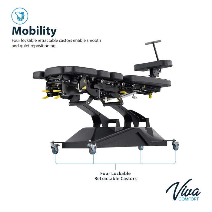 SpineAxis 7-Section Power Traction / Flexion Chiropractic Table