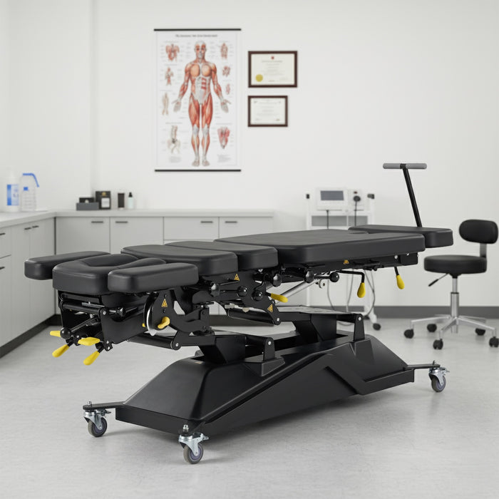 SpineAxis 7-Section Power Traction / Flexion Chiropractic Table