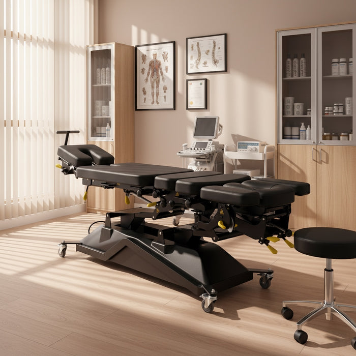 SpineAxis 7-Section Power Traction / Flexion Chiropractic Table