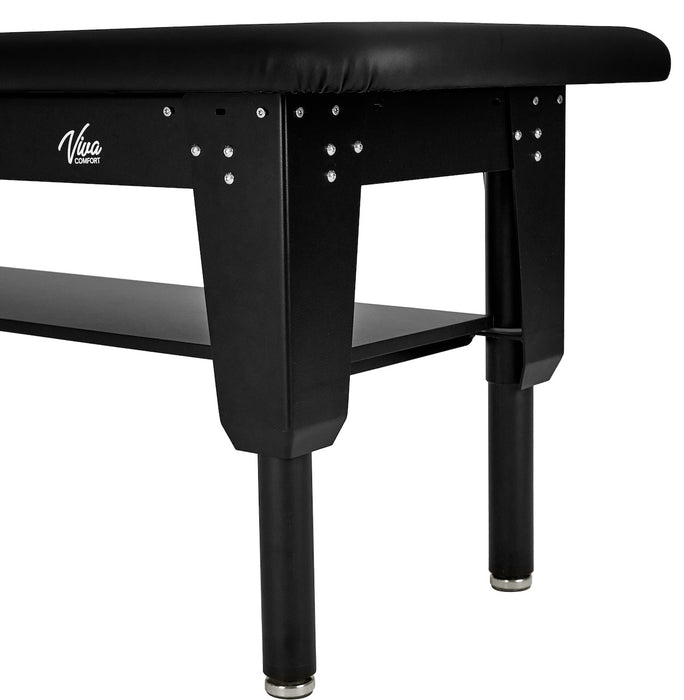 CareLift Bariatric Power Hi-Lo Table w/ Shelf. 72" x 30" (Antimicrobial Upholstery) for Physical Therapy