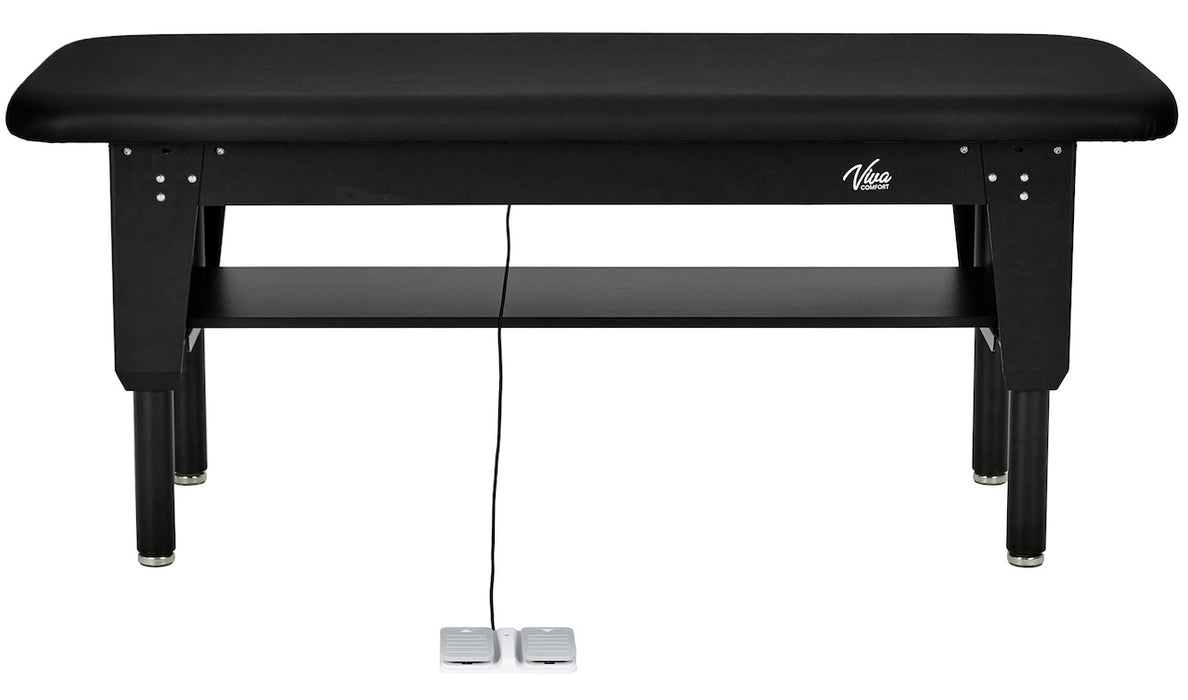CareLift Bariatric Power Hi-Lo Table w/ Shelf. 72" x 30" (Antimicrobial Upholstery) for Physical Therapy