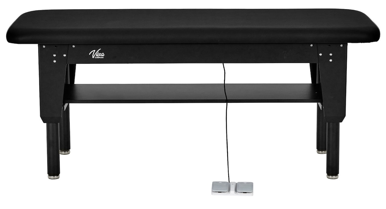 CareLift Bariatric Power Hi-Lo Table w/ Shelf. 72" x 30" (Antimicrobial Upholstery) for Physical Therapy