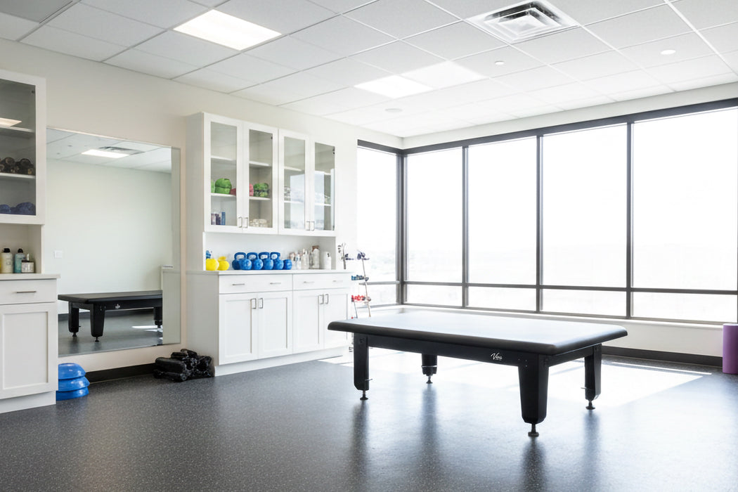 TheraLift Bariatric Power Hi-Lo Table (Antimicrobial Upholstery) for Physical Therapy