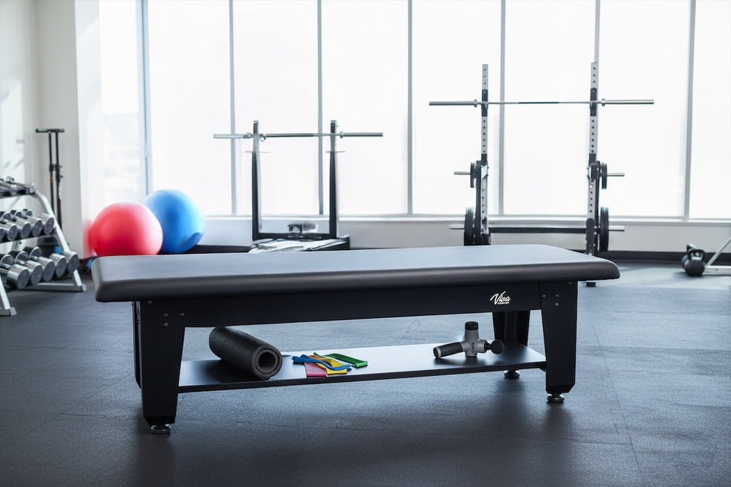 CareLift Bariatric Power Hi-Lo Table w/ Shelf. 72" x 30" (Antimicrobial Upholstery) for Physical Therapy