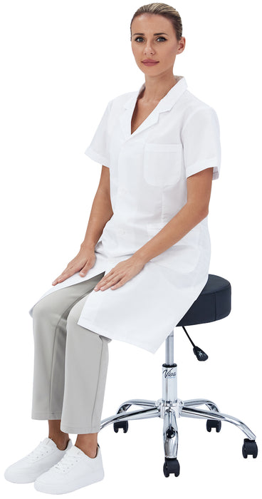 Pneumatic Height Adjustable Exam Stool w/ Backrest Option