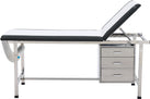 Treatment Table w/ Adjustable Back, Drawers, Paper Dispenser & Antimicrobial Upholstery