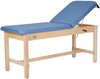 Aristo H-Brace Treatment Table w/ Adjustable Back [Blue Antimicrobial Upholstery]