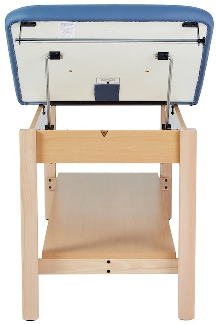 Aristo H-Brace Treatment Table w/ Shelf & Adjustable Back