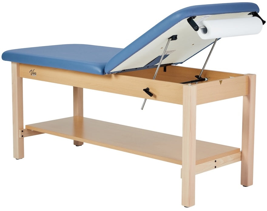 Aristo H-Brace Treatment Table w/ Shelf & Adjustable Back