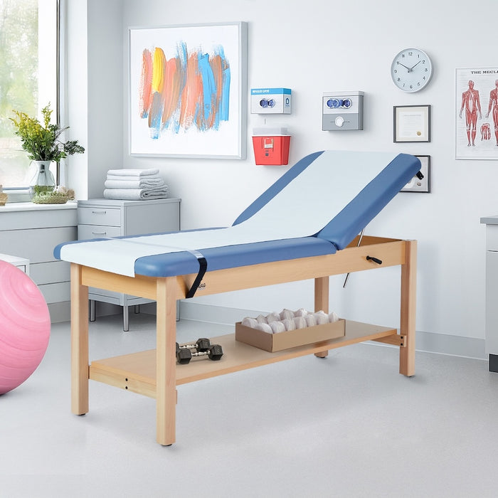 Aristo H-Brace Treatment Table w/ Shelf & Adjustable Back