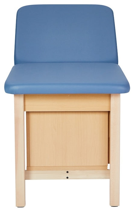 Bariatric Aristo H-Brace Treatment Table w/ Adjustable Back, Shelf, Drawers & Antimicrobial Upholstery