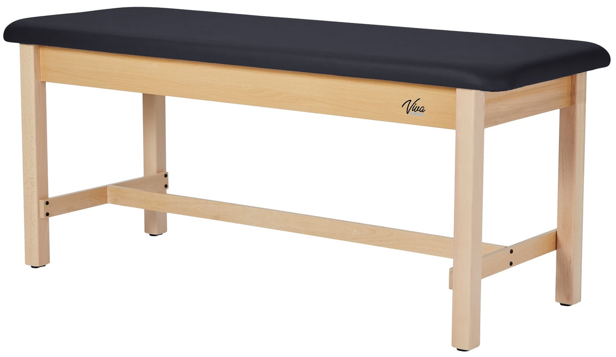 Aristo H-Brace Treatment Table. Flat Top & Antimicrobial Upholstery