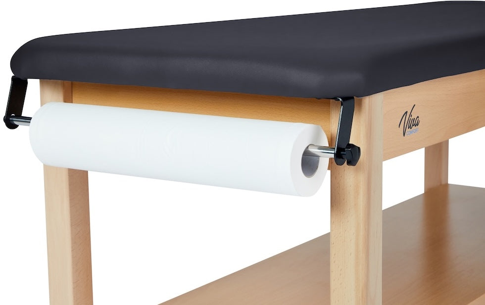 Aristo H-Brace Treatment Table. Flat Top w/ Shelf