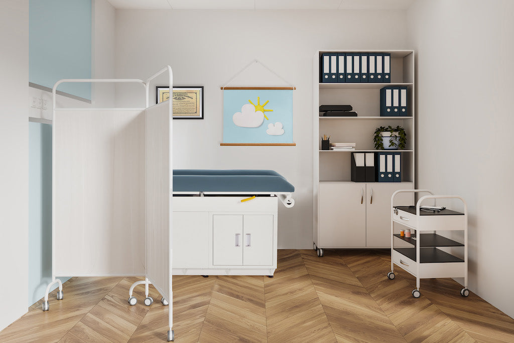 Grande Pediatric Exam Room Furniture Package [Table, 36"/72"W Cabinets & More]