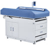Grande Pediatric Cabinet Treatment Scale Table w/ 2 Doors & 2 Drawers. Midnight Express Antimicrobial Upholstery