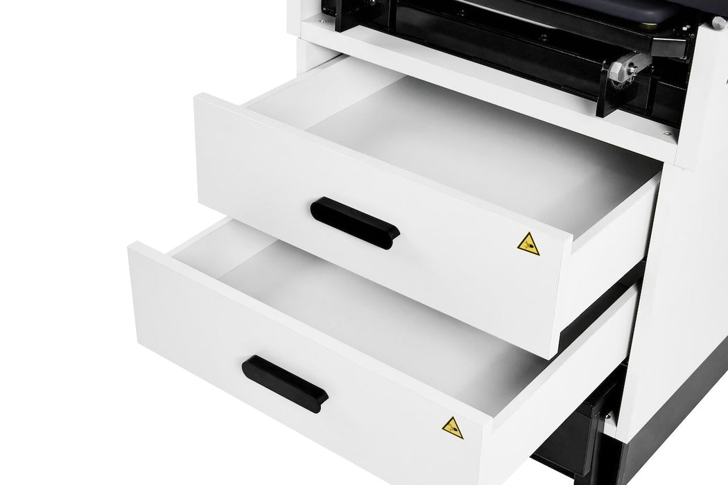 Slim Line Exam Room Furniture Package [Table, Cabinets & More]