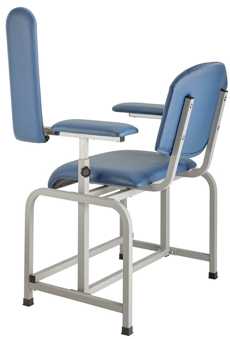 Padded Blood Drawing Chair - Blue