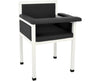 Luxe Upholstered Blood Drawing Chair - Black