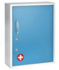 Dual Lock Medicine Cabinet w/ Pull-Out Shelf & Document Pocket