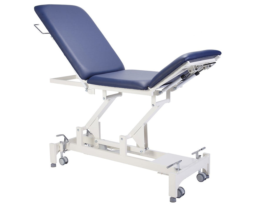 Tristar Power Hi-Lo Rehab Therapy Table w/ Adjustable Back [Black Upholstery]