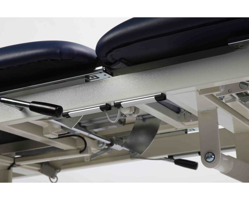 Tracion-T Power Hi-Lo Rehab Therapy Table w/ 4 Section Top & Adjustable BackAdjustable Back