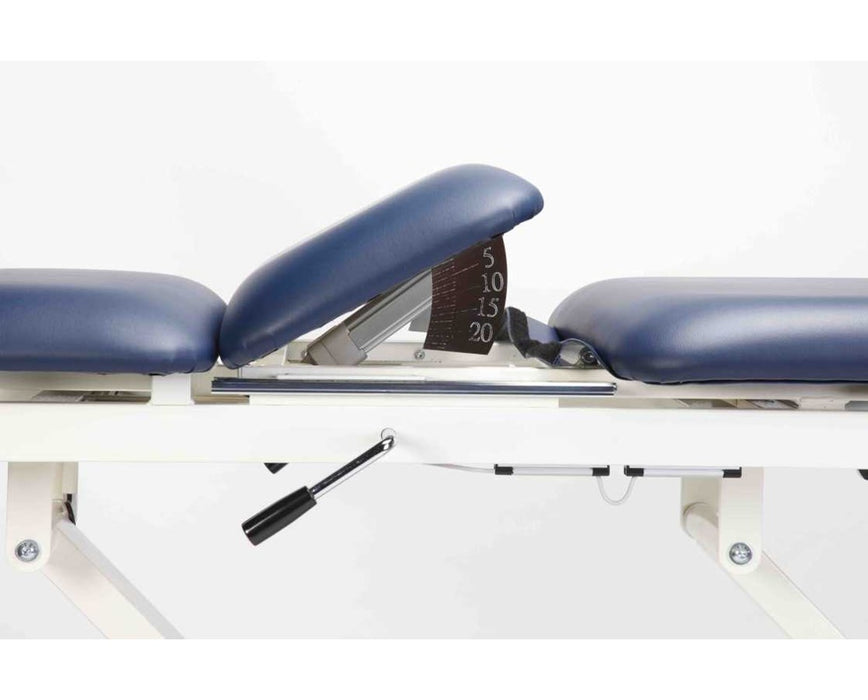 Tracion-T Power Hi-Lo Rehab Therapy Table w/ 4 Section Top & Adjustable BackAdjustable Back