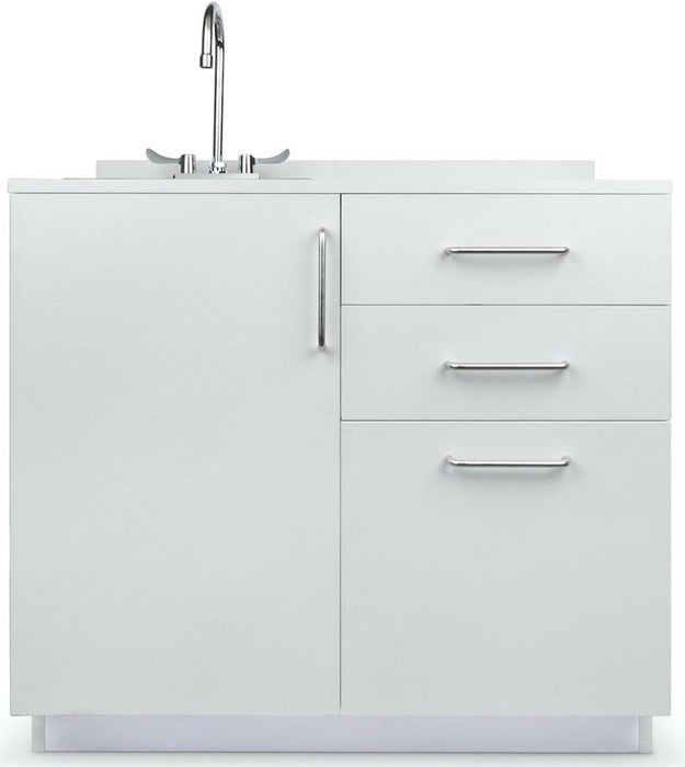 Base for 36"W Cabinet w/ Door, 3 Drawers