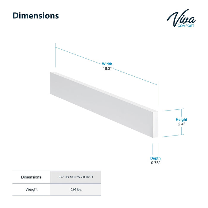 Countertop Side Backsplash for Cabinet [Grey Laminate]