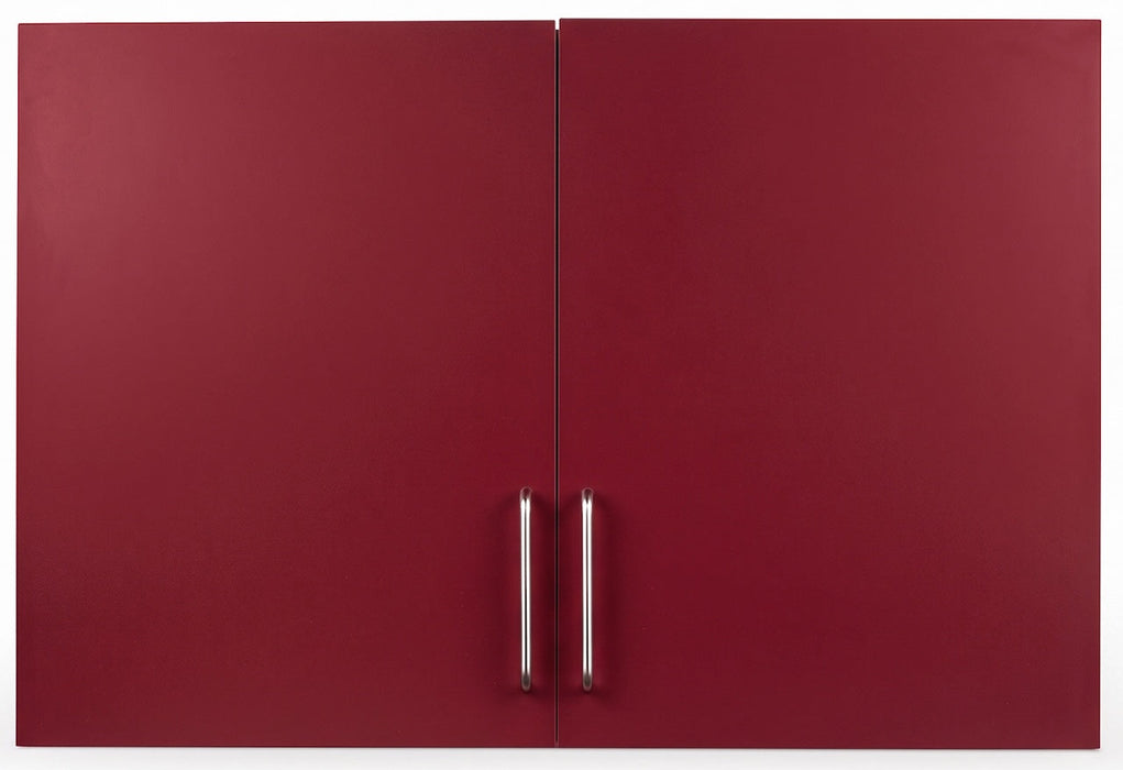 36"W Wall Cabinet w/ 2-Doors [Interchangeable Grey & Claret Doors. Ships Assembled]