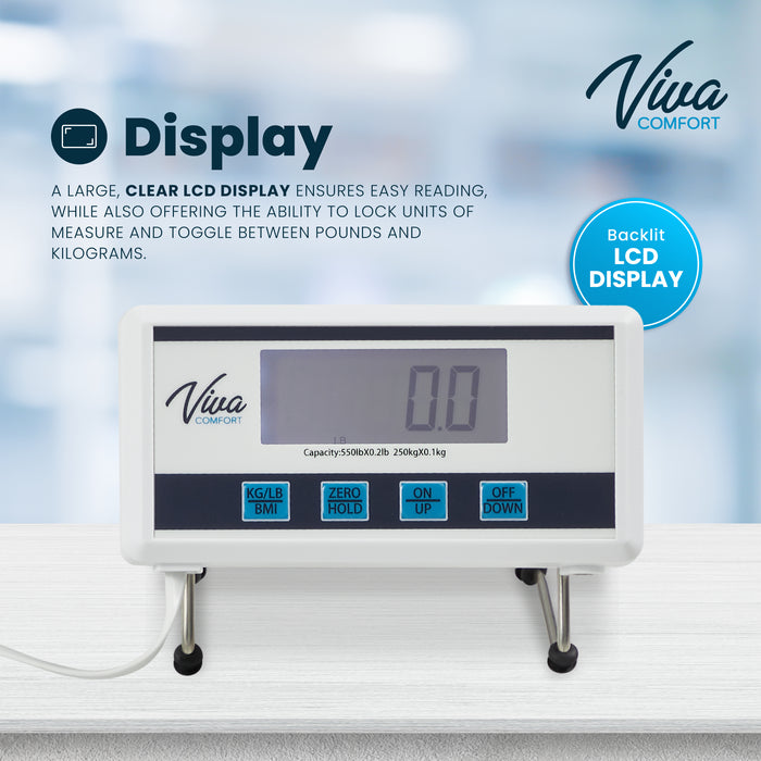 Digital Scale with BMI & Remote Display