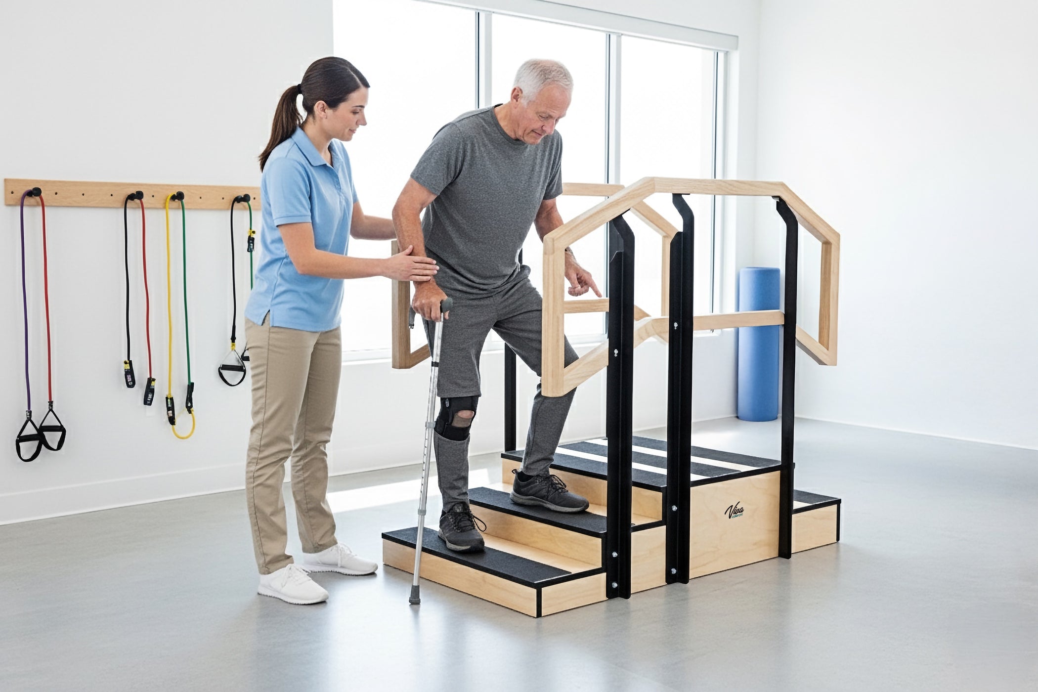 Viva Comfort Small Up & Down Staircase - Physical Therapy. Save at ...