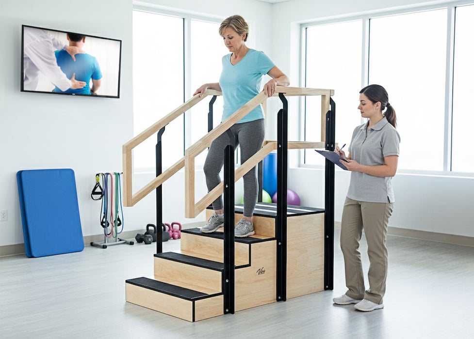 One-Sided Rehab Staircase