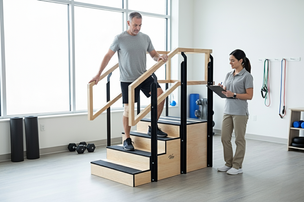One-Sided Rehab Staircase