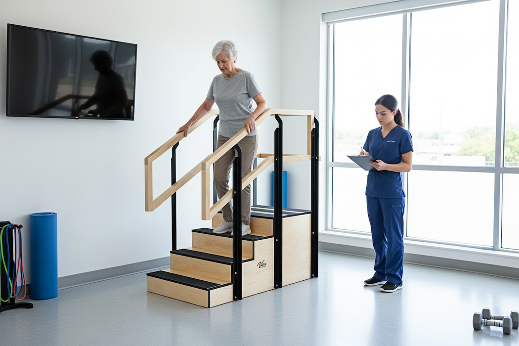 One-Sided Rehab Staircase