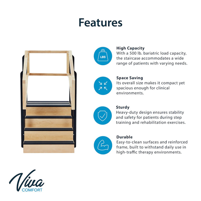 One-Sided Rehab Staircase